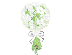 A Шар (44''/112 см) Фигура, Букет невесты, 1 шт. в уп.